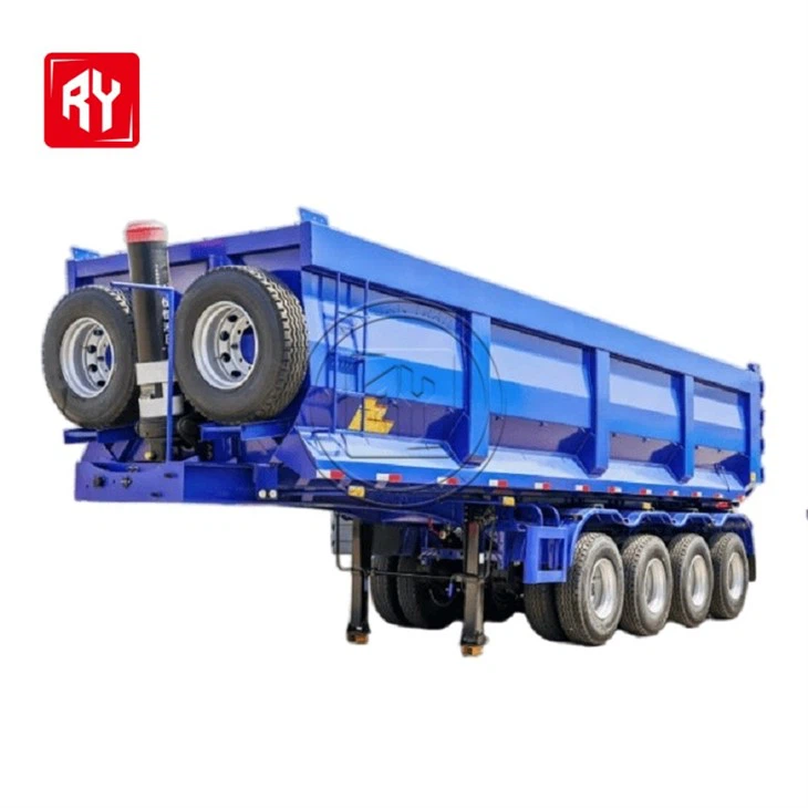 3 prikolica za odlagališče osi